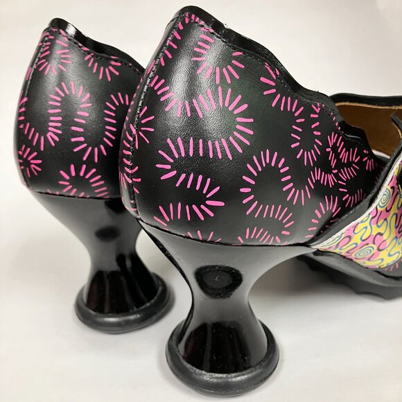 *NEW* 2022 Mini WIGGLE ZAZA FLUEVOG x ZANDRA RHODES, Size 9. HOT! - Picture 9 of 12